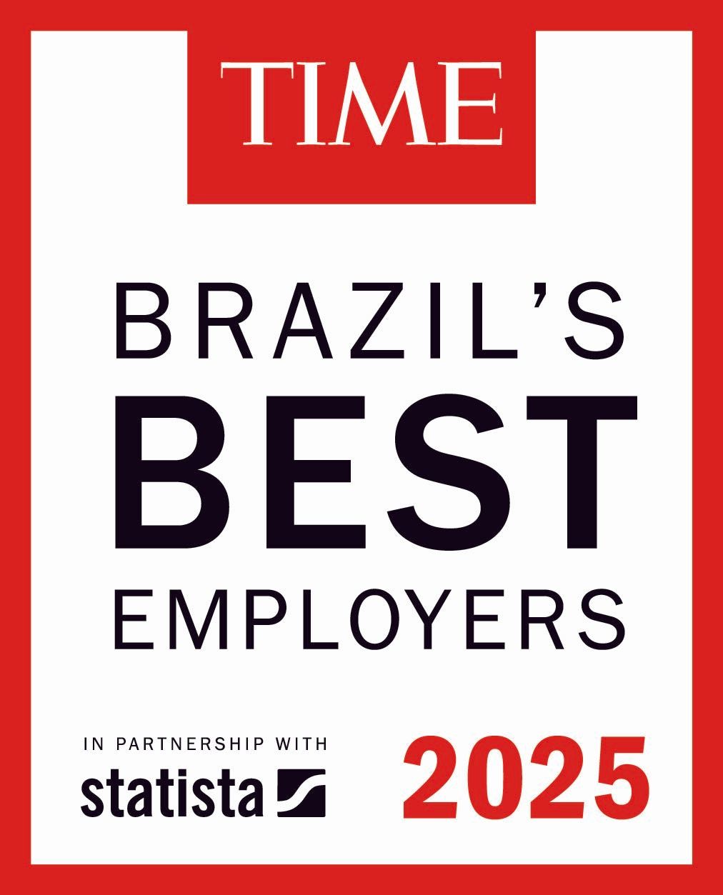 TIME Brazil's Best Employers Logo